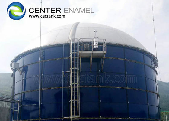 都市廃棄水の処理のためのガラスで覆われた鋼製の貯水タンク