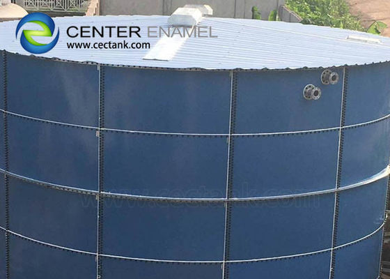 廃水処理装置用 ガラスで覆われた鋼製のバイオガスタンク