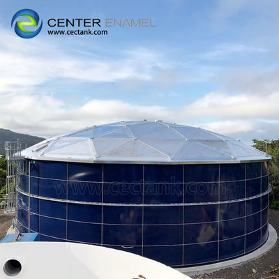 アルミニウム ドームの屋根20000m3の排水処理のプロジェクト