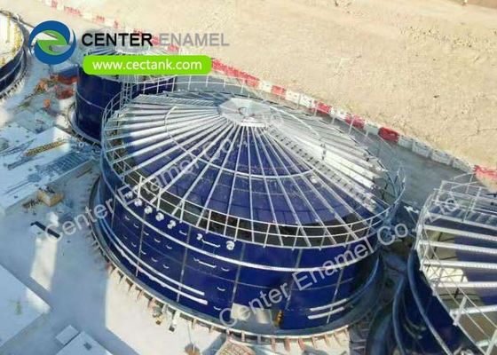 ボルト付き鋼無気消化タンク 20000m3 2層塗装