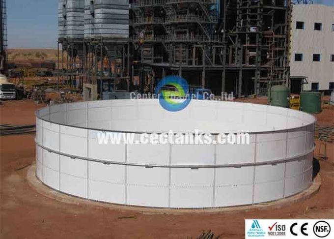 CEC 廃水処理施設 飲料水貯蔵のための鋼に溶融されたガラスタンク 1