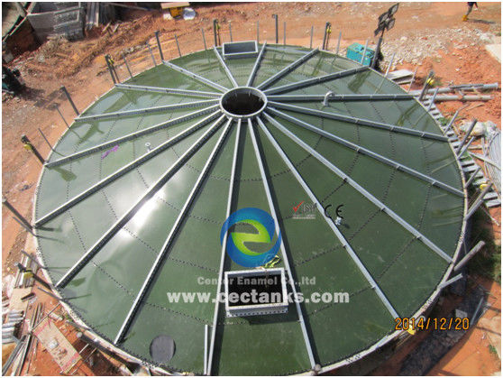 ART 310 鋼板 ISO9001 による湖管道ガラス溶融鋼タンクの転送と拡張 0