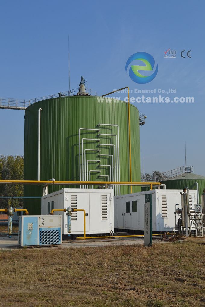 OSHA エナメル鋼タンク 産業用水タンク 耐腐蝕性/耐磨性 1