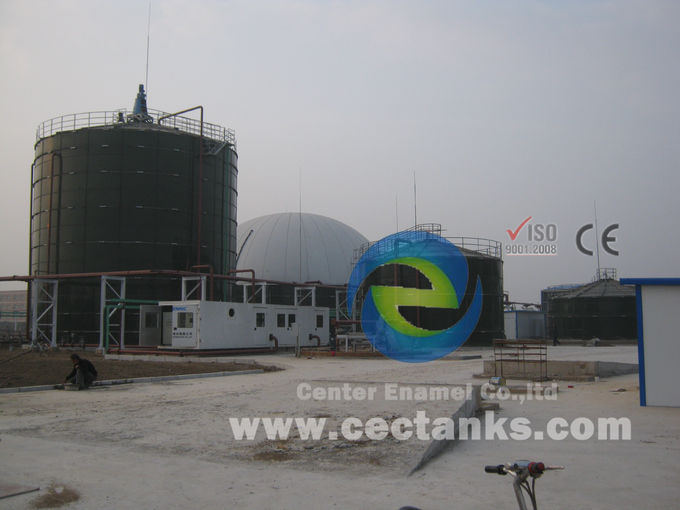 環境に優しいガラス溶融鋼タンク チェコタンクから異なるタイプのエナメルボルト鋼タンク 1