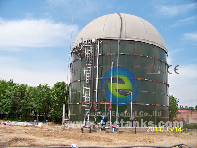 環境に優しいガラス溶融鋼タンク チェコタンクから異なるタイプのエナメルボルト鋼タンク 2